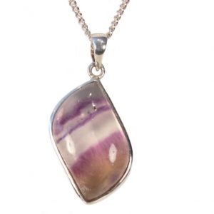 Edelsteenhanger Fluoriet lux b