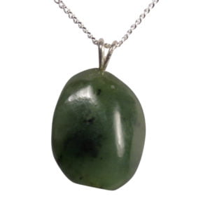Edelsteen hanger Jade nefriet