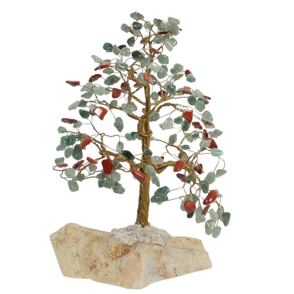 Edelsteen boompje Aventurijn Jaspis