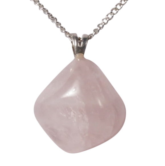 Edelsteen hanger Rozenkwarts