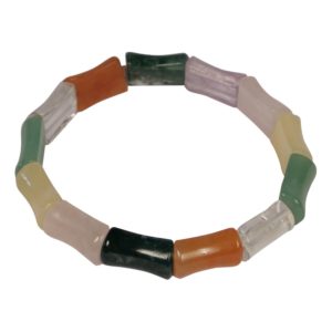 Edelsteen armband mix d