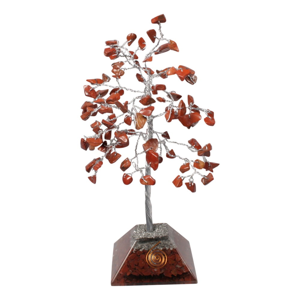 Edelsteen boompje Jaspis Orgonite