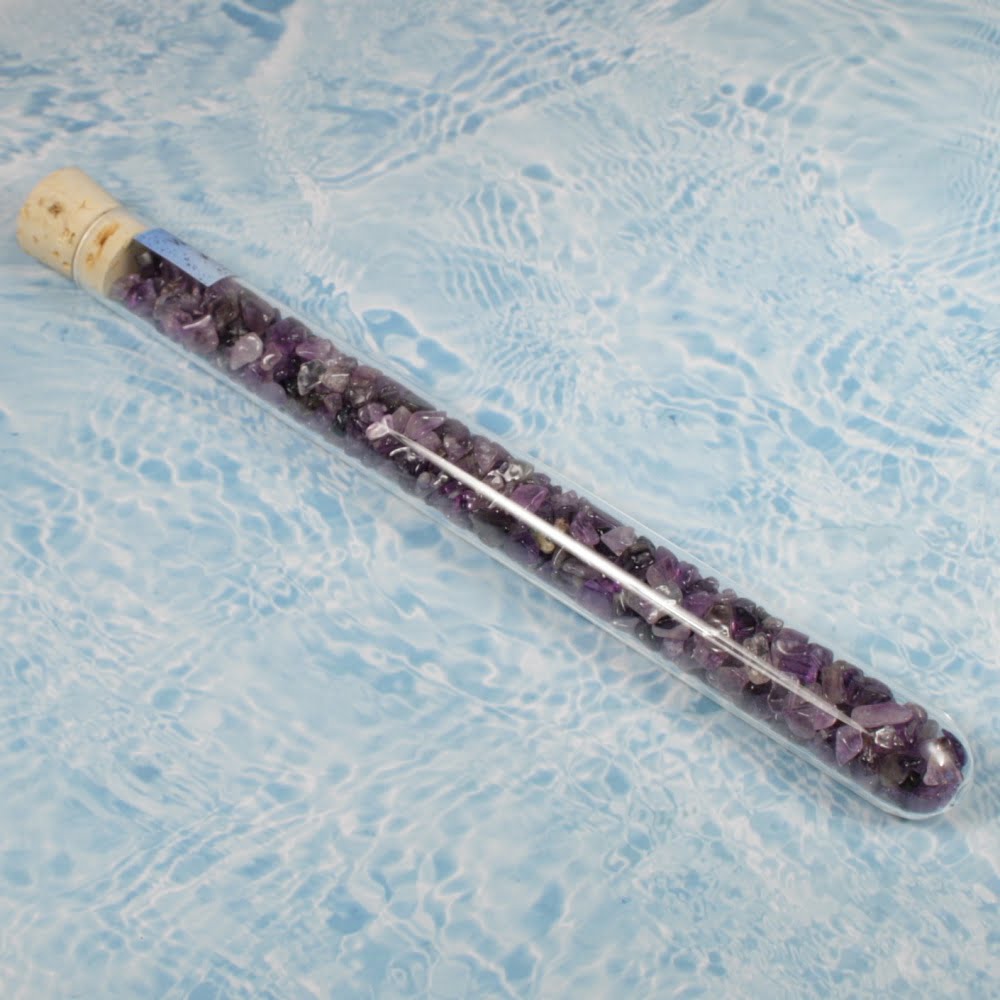 Edelsteen waterstaaf Amethist water