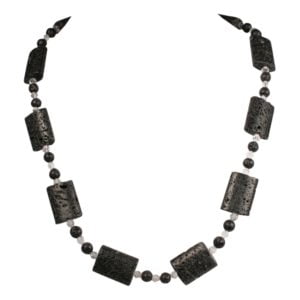 Kralen ketting Lava