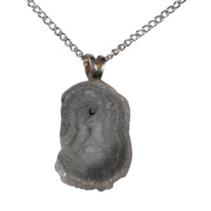 Edelsteen hanger Chalcedoon ruw