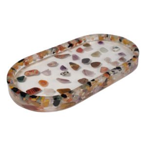 Edelstenen mix tray doorzichtig