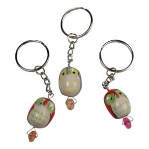 Sleutelhanger uil Toermalijn