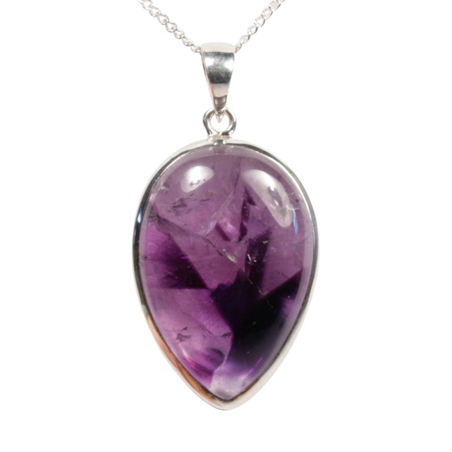 Luxe flower Amethist hanger