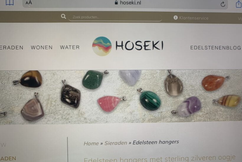 Prachtige edelsteen hangers