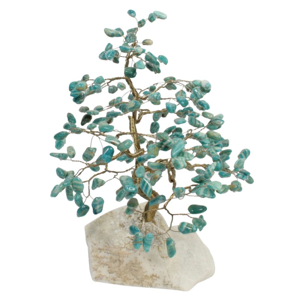 Edelsteen boompje Amazoniet