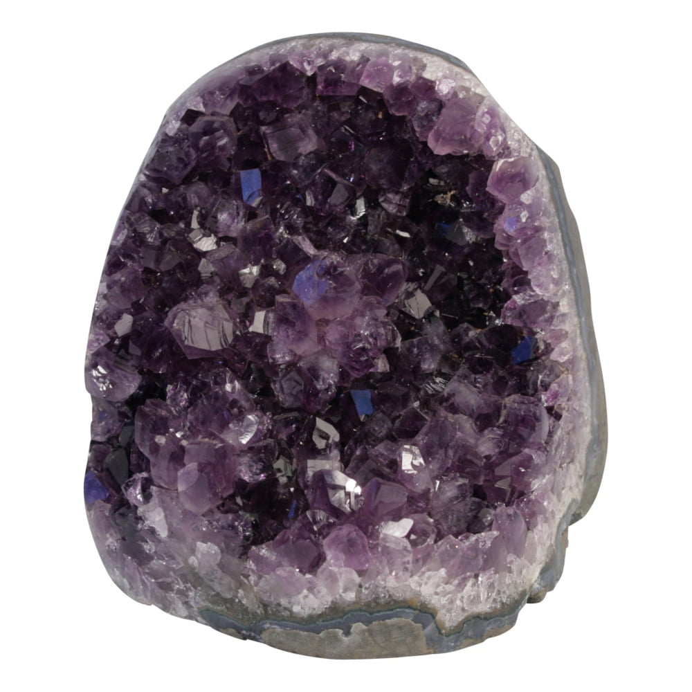 Paarse kleine Amethist geode