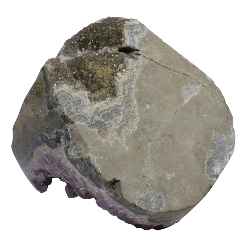 Amethist geode klein onderkant