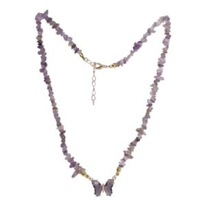 paarse Splitketting Amethist vlinder
