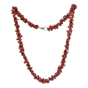 Splitketting Jaspis rood
