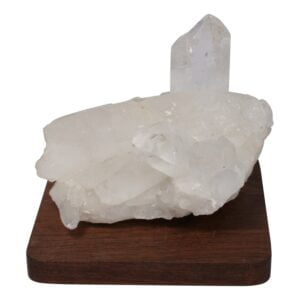 Ruwe Bergkristal op plankje va