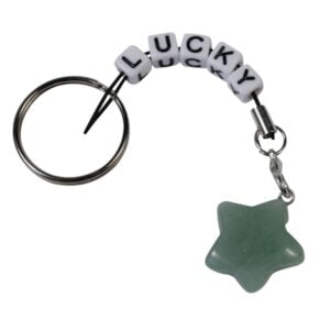 Edelsteen Sleutelhanger Lucky star