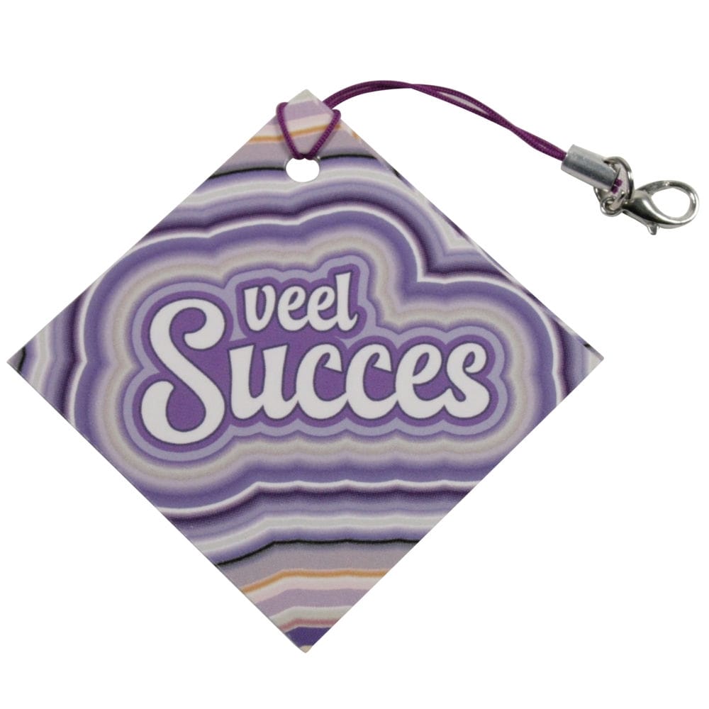 Paars Mini kaartje Veel succes
