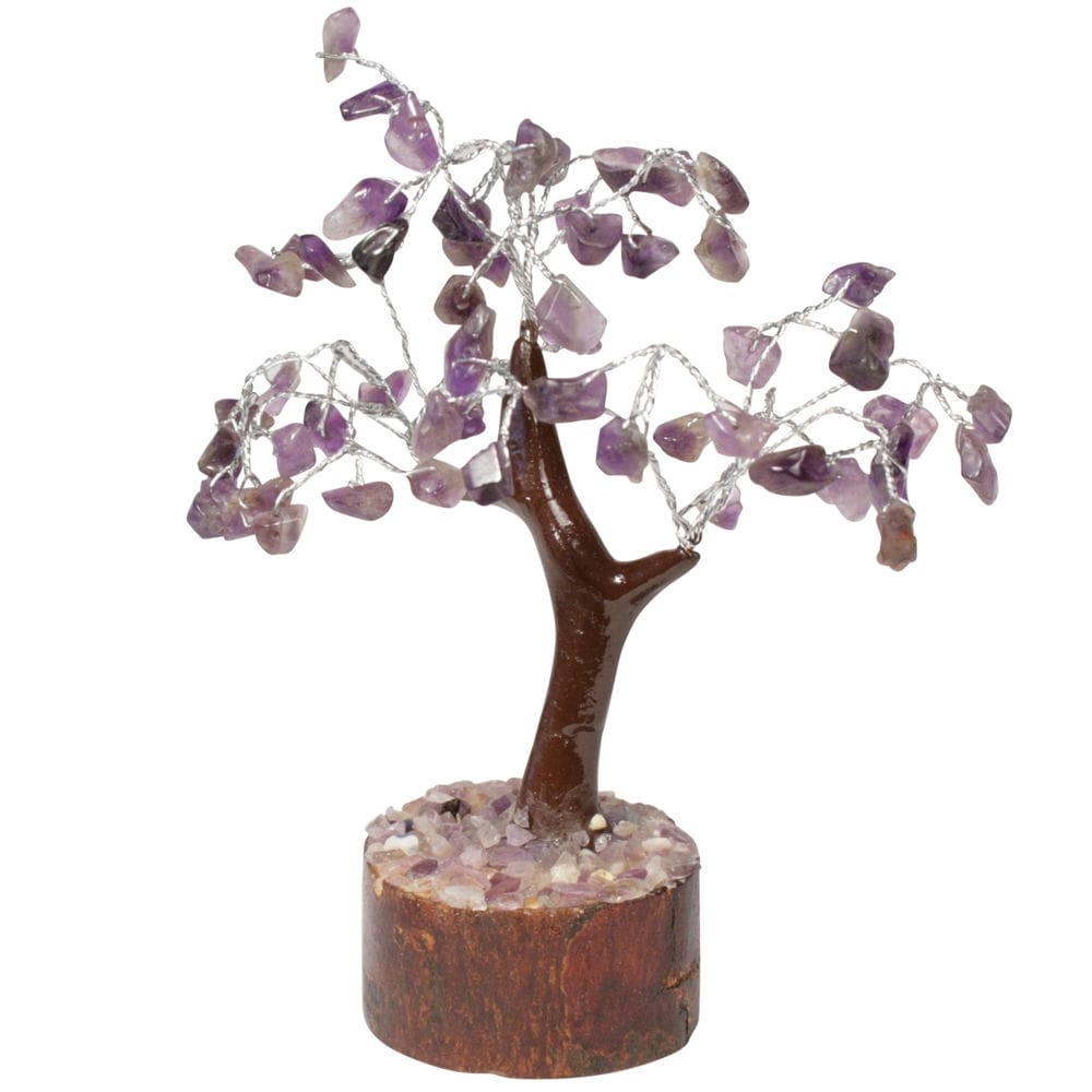 Edelsteen boompje Amethist boomstammetje