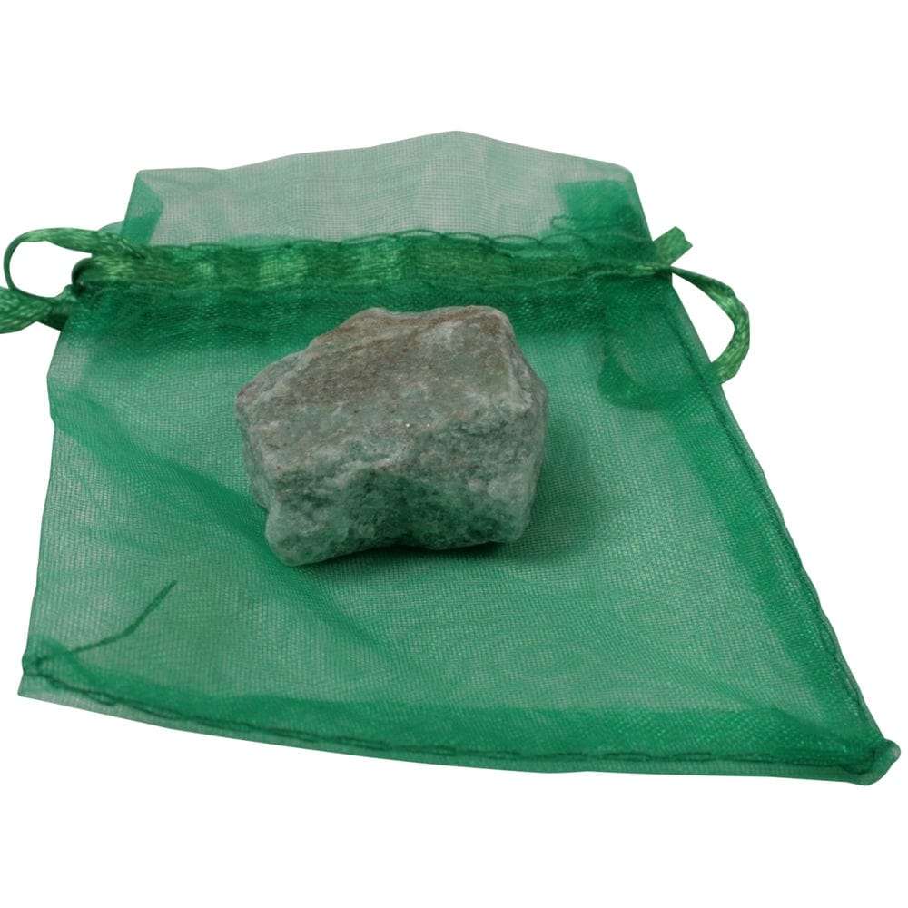 Ruwe Aventurijn op zakje