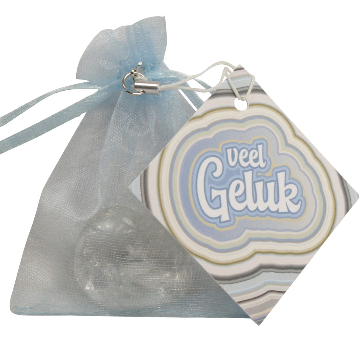 Zakje geluk knuffelsteen Aventurijn