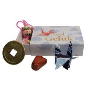 Doosje veel geluk vol geluksbrengers